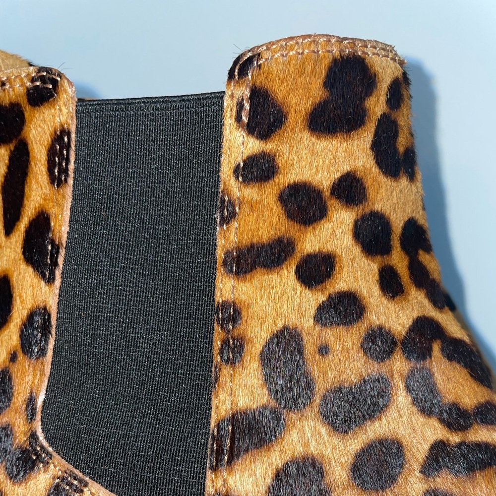 Madewell “The Regan Boot” in Leopard Calf Hair - Picture 3 of 9